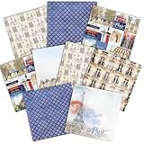 Show off a continental style and flair that is uniquely yours in your next paper craft project with this stunning scrapbook paper pack from Paper House Productions These decorative sheets are made with the finest quality, archival, acid and lignin fr...