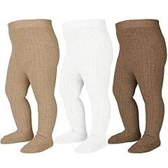 Coffee+khaki+ivory, 3 Pack