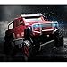 QAQQVQ RC Off-Road Remote Control Car 2.4G 6-Wheel Drive Remote Control Off-Road Truck Boy Model Toy Car Simulation Mechanical Car Integrated Skeleton Removable Tire Children’s Gift