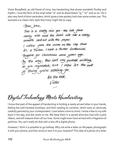 Cursive Handwriting for Adults: Easy-To-Follow Lessons, Step-By-Step Instructions, Proven Techniques