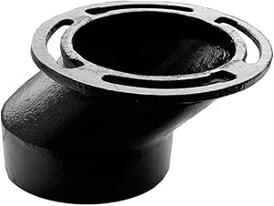 4 X 4 X 2 CI Overall Size Closet Flange