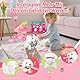 Charmofun Hund Spielzeug Kinder, Hund Elektrisch Spielzeug der Läuft und Bellt mit Hundewagen Tierarzt Spielset, Rollenspiel Interaktives Haustier Laufender mit Funktion, Geschenke Mädchen ab 3 Jahren