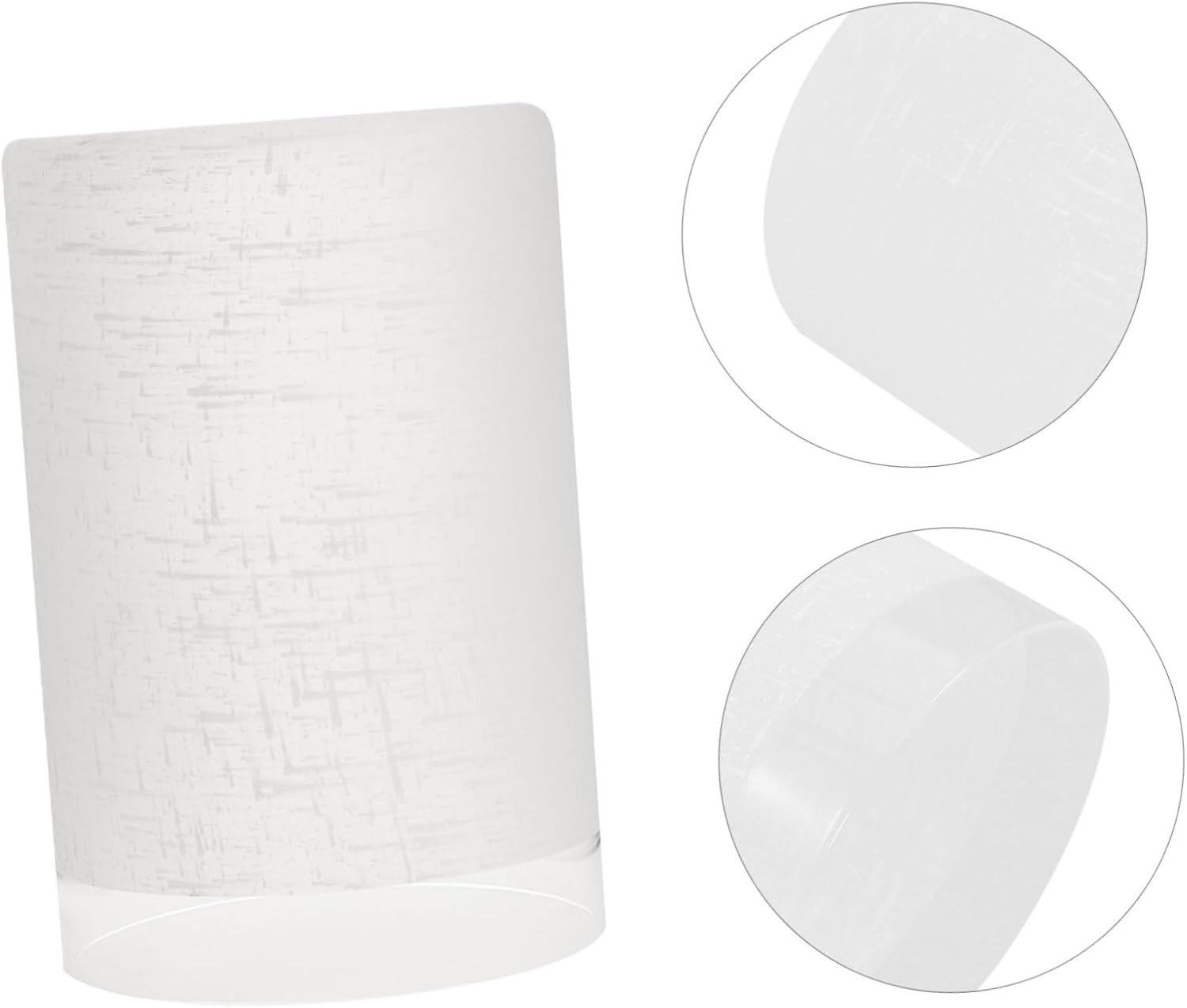 Glass Lampshade Ceiling Light Fixture Replacement Shades 2pcs Small Lamp Shades for Pendant Lights Soft Light Lampshade