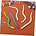 LIOOBO Wood Snake Statue Interactive Paint by Numbers Toy Watercolor Pens for Boys and Girls Artistic Exploration