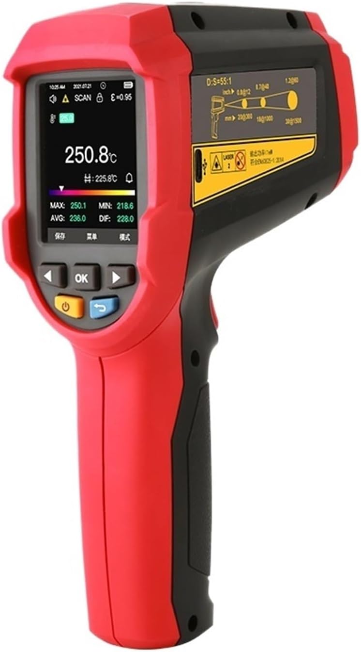 Digital Thermometer UT305C+ UT305A+ Contactless Thermometer Pyrometer Temperature Meter -50-2200(UT305APLUS)