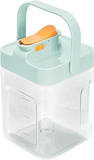 サンパーシー ウォーターボトル 2.3L・3.5L 横置き可能 ポット 耐熱 蛇口付き 安全ロック (ライトグリーン, 2.3L)