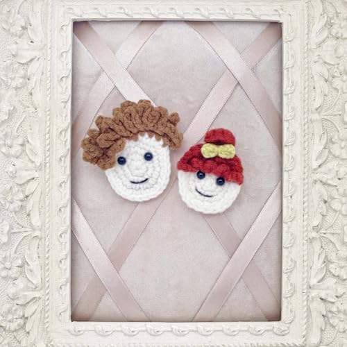 Image of Crochet Handmade Kawaii Brooch for Backpacks Clothing Jackets Hats, Cute Pins for Women Girls