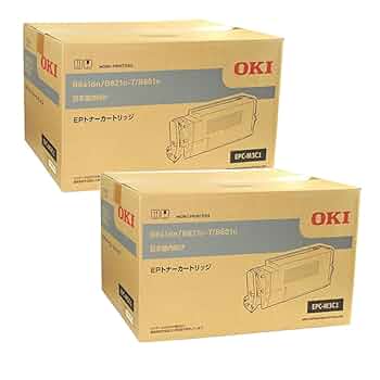 OKI B841dn/B821n-T EPトナーカートリッジ（大） Amazon | OKI EPトナーカートリッジ 大 B841dn / B821dn-T EPC