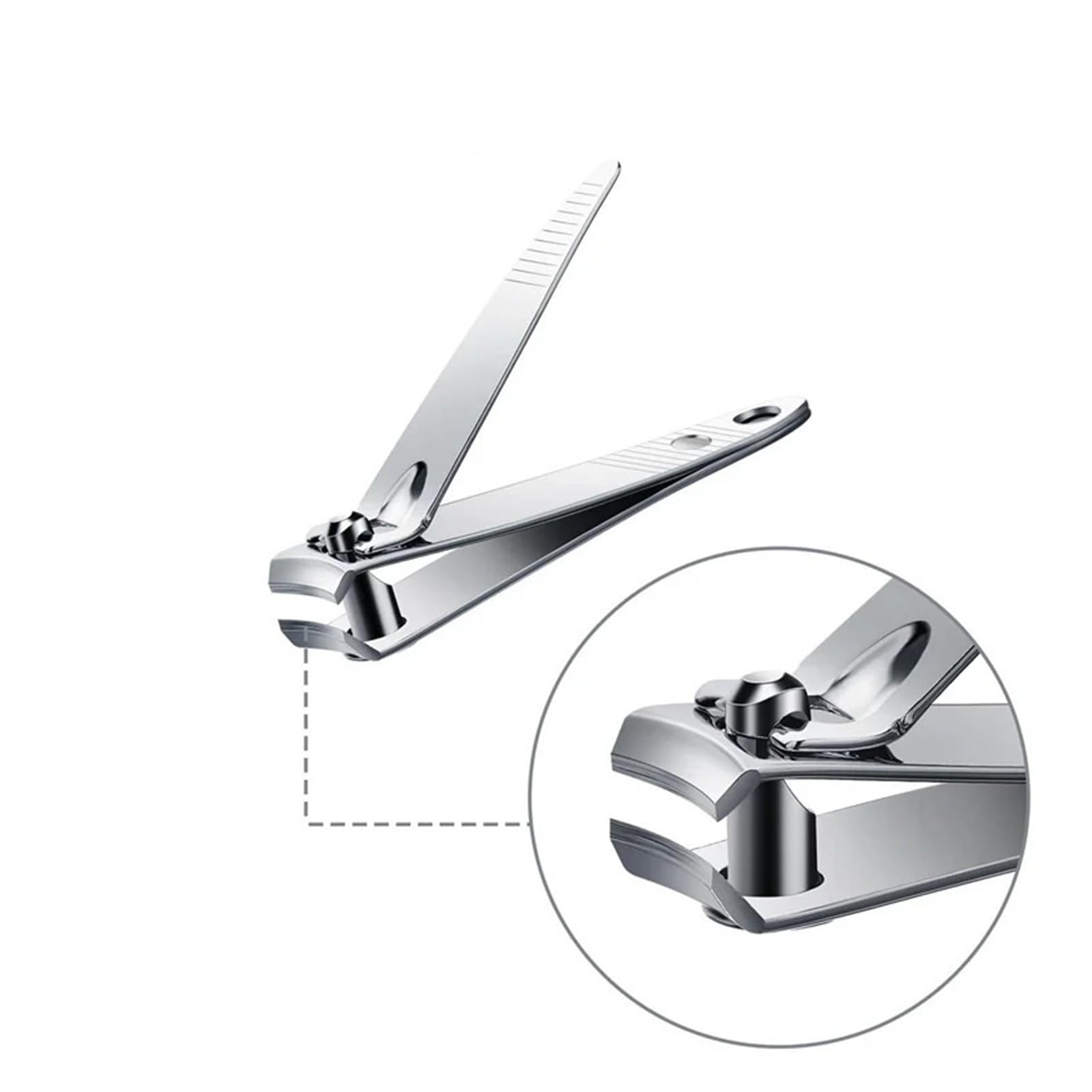 Nagelscheren, Nagel- und Zehenknipser aus Edelstahl, Nagelschneidewerkzeuge | Set A-15pcs
