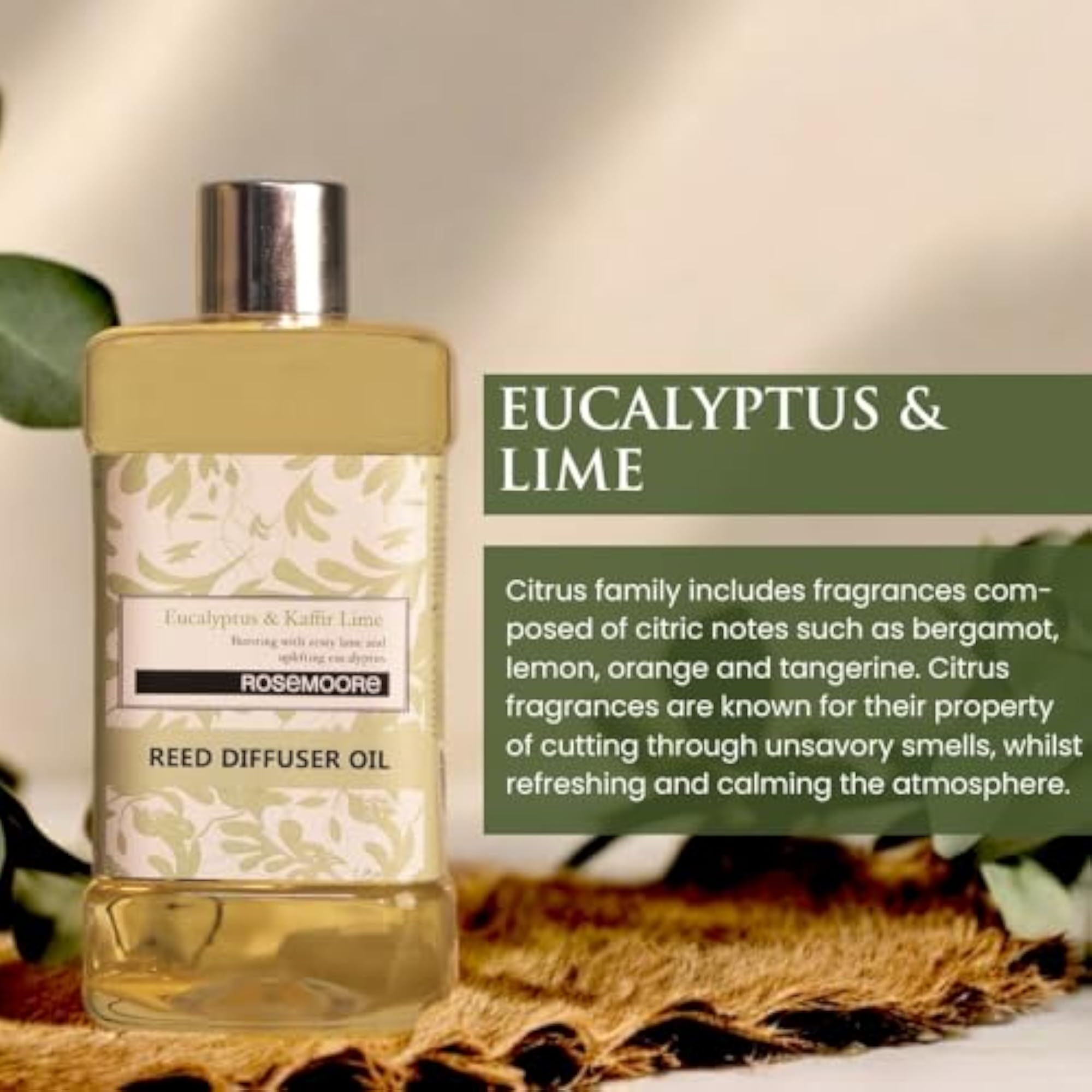 Eucalyptus & Kaffir Lime Diffuser Aroma, 1000ml