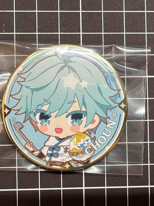 Amazon.co.jp: 原神 スイパラ 缶バッジ 重雲 スイーツパラダイス HFFGC