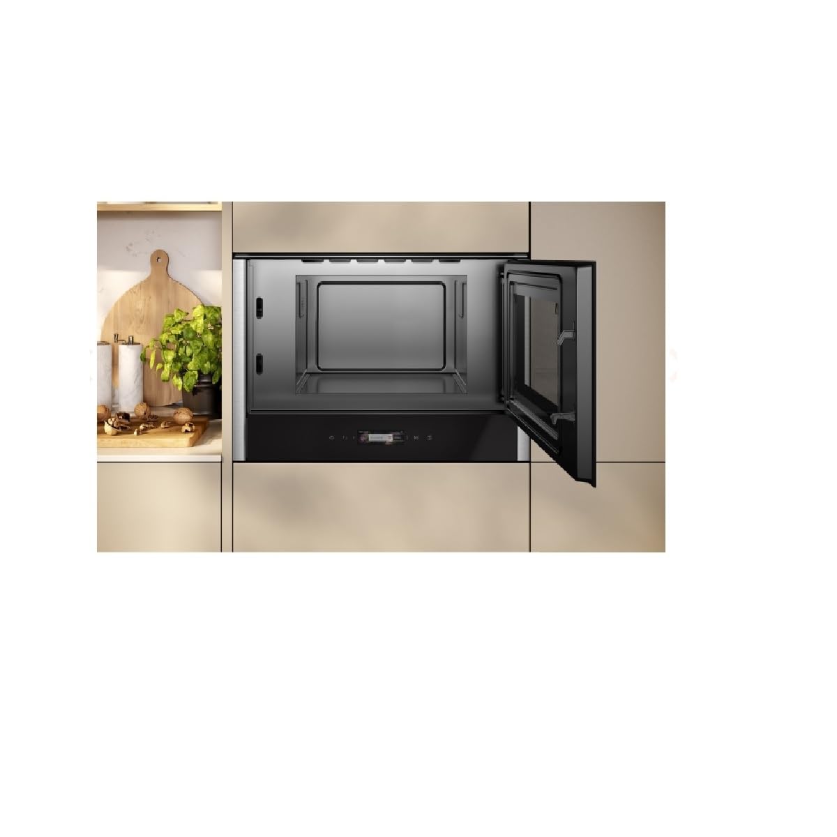NEFF N70 NR4WR21N1 Einbau-Mikrowelle 40 x 60cm Full Touch TFT-Display Edelstahl