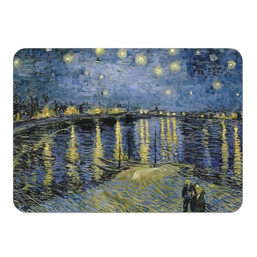 Napperons de table Van Gogh souples en liège grand format 39,5x28,5 cm