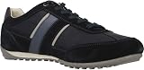 Geox U Wells C, Sneakers Uomo, Blu (Dk Navy), 41 EU - 6