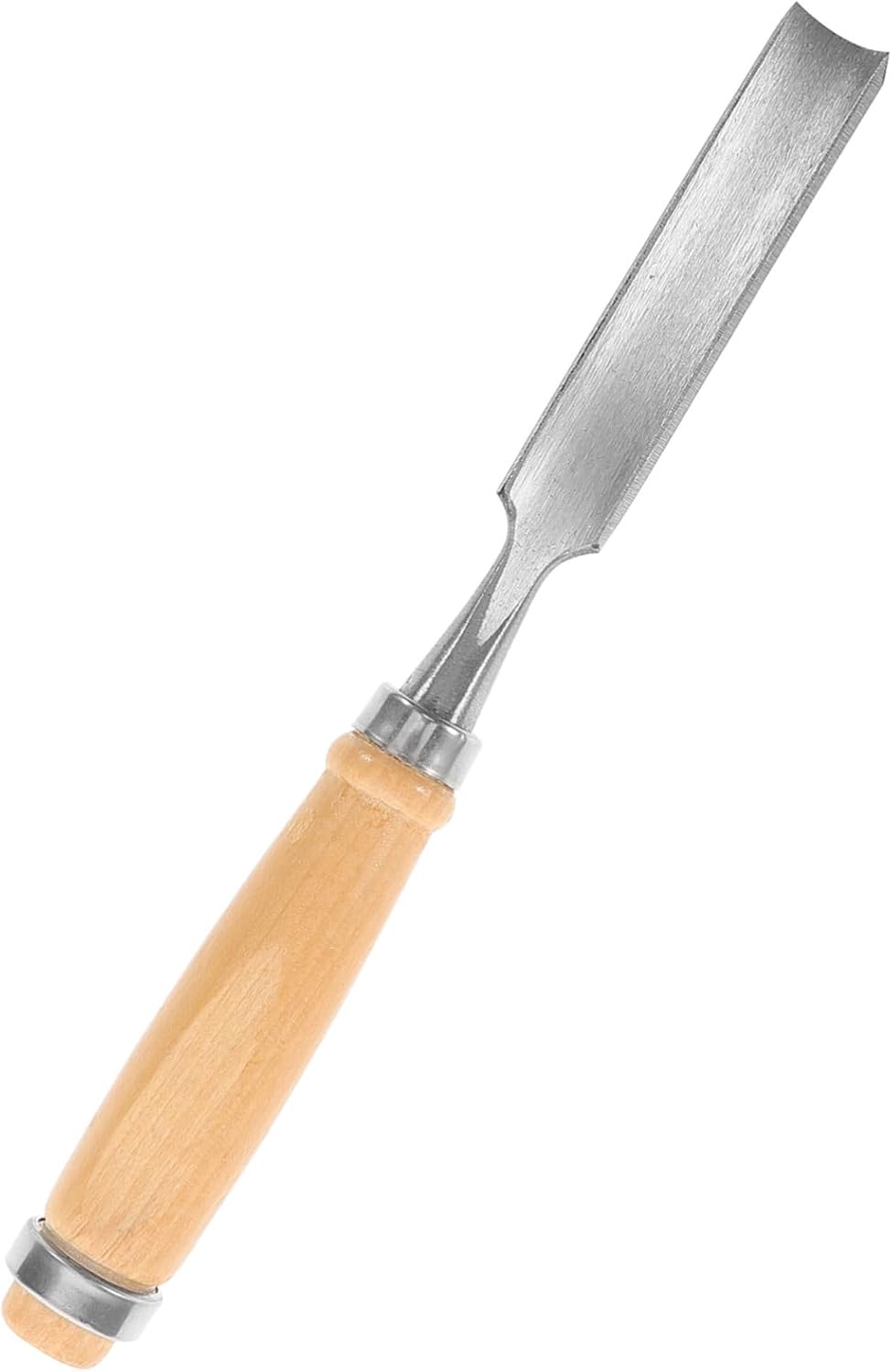 NUOBESTY 1PC Semicircle Wood Carving Chisel Precision Woodworker Tool for Detail Gouging for Softwood Hardwood Projects Durable Material for
