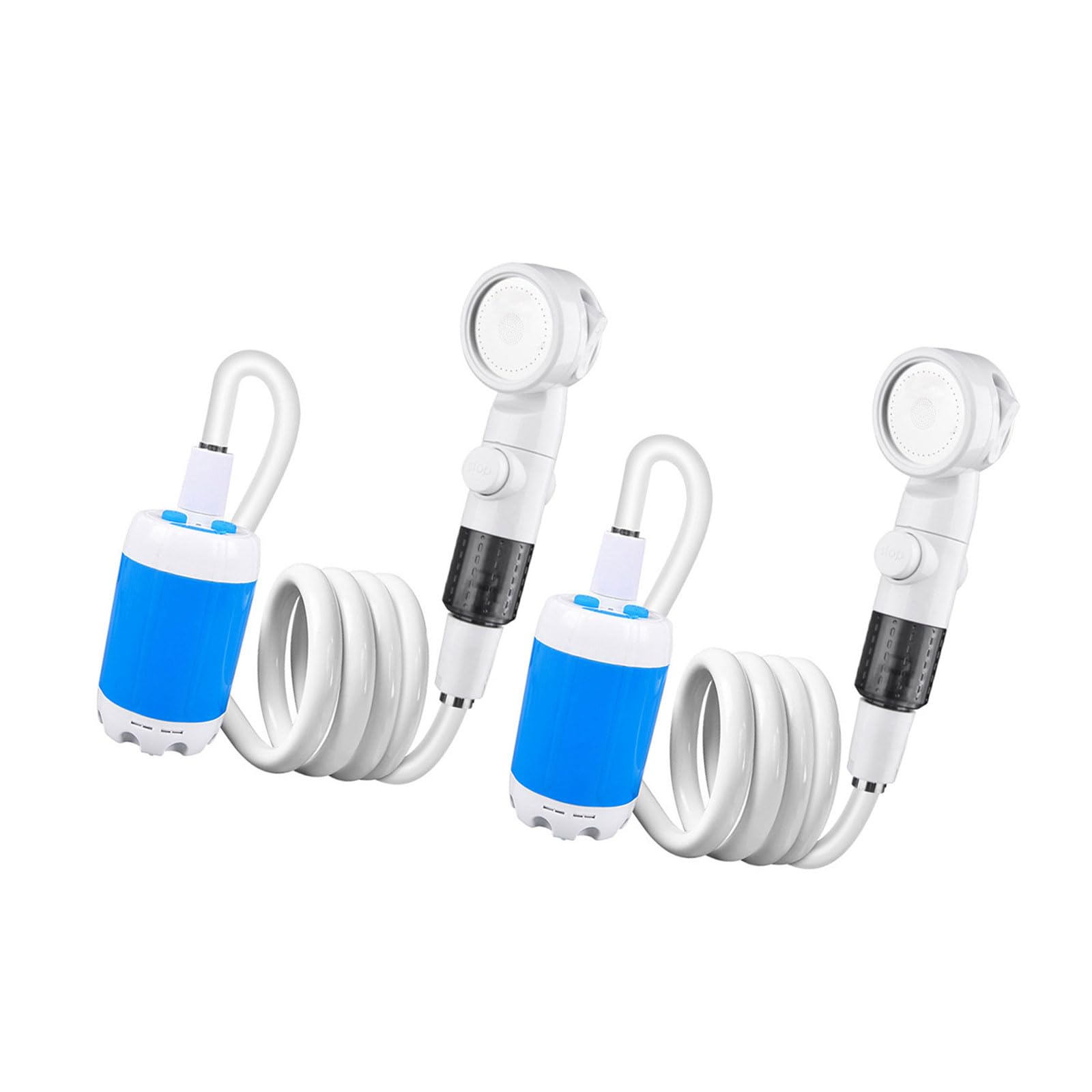 Rechargeable Cordless Shower Sprayer, High Pressure Portable for Camping, Pet Bathing & Outdoor Camping Shower