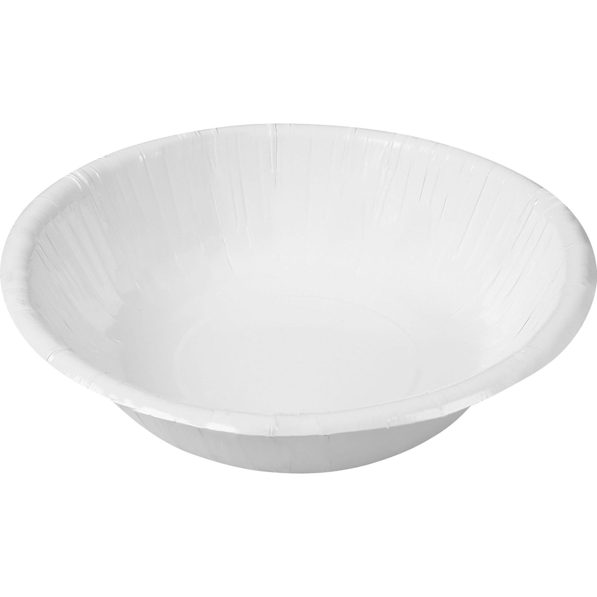 Algon | Sturdy 54/U Cardboard Bowl for Food - Carton Bowl Ideal for soups, Salads, Desserts and Takeaway Meals