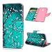 Produktbild NaPuDt J6+ Kompatibel mit Samsung Galaxy J6+ 2018 Handyhülle Lederhülle Schutzhülle PU Leder Case Wallet Magnet Flipcase Bookstyle Tasche Ständer Kartensteckplätzen Handytasche Holzwolle