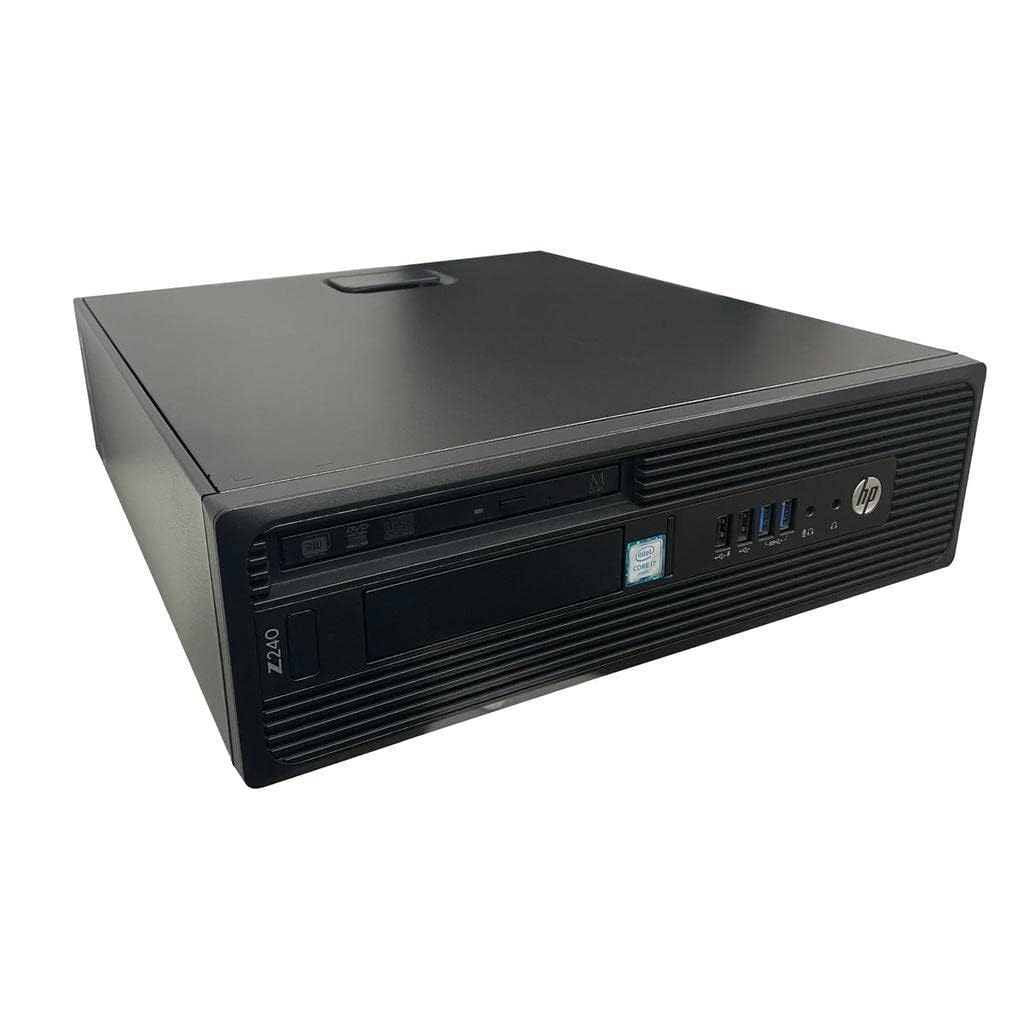 HP Workstation Z240 SFF PC Computer Desktop, Processore core i7-6700, Memoria Ram 32GB, Disco SSD 512, SCHEDA VIDEO NVIDIA P400 2GB DDR5, WIN 11 PRO.