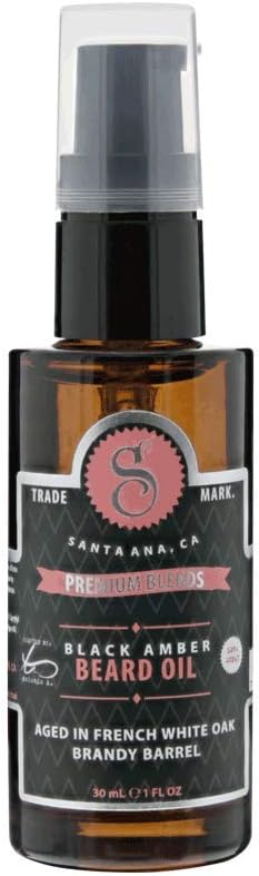 Suavecito Premium Blends Beard Oil - Leave-In Beard Conditioner For Softening Hair, Hydrating Skin, Eliminating Beard Dandruff, Healthy Beard Growth - 1 oz