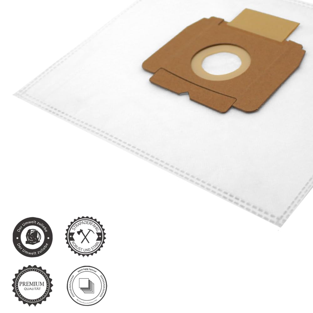 10 Sacche Per Aspirapolvere Filtri (Mister Vac MV 617