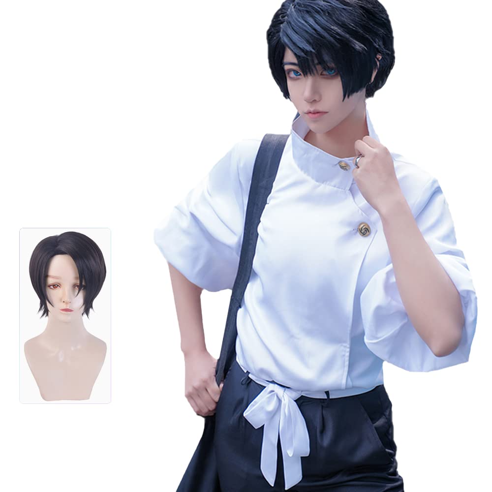 乙骨憂太　呪術廻戦　コスプレ　ウィッグ付 Amazon.co.jp: [OMG] 呪術廻戦 ウィッグ付き 乙骨憂太 （おっ
