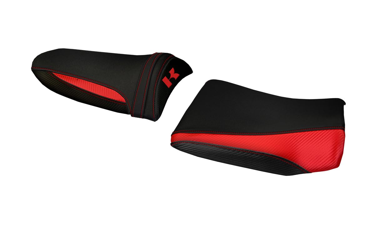Powłoka Siodło tapicerki Włochy Kompatybilny z Kawasaki Z 750 (03-06) model Pozzuoli 1 komfort system