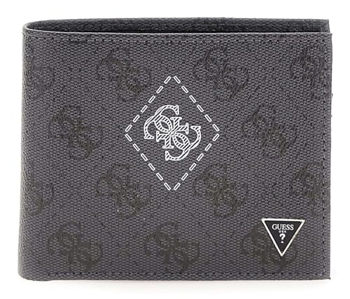 Porte-monnaie GUESS Milano double volet portefeuille homme bicolore chic