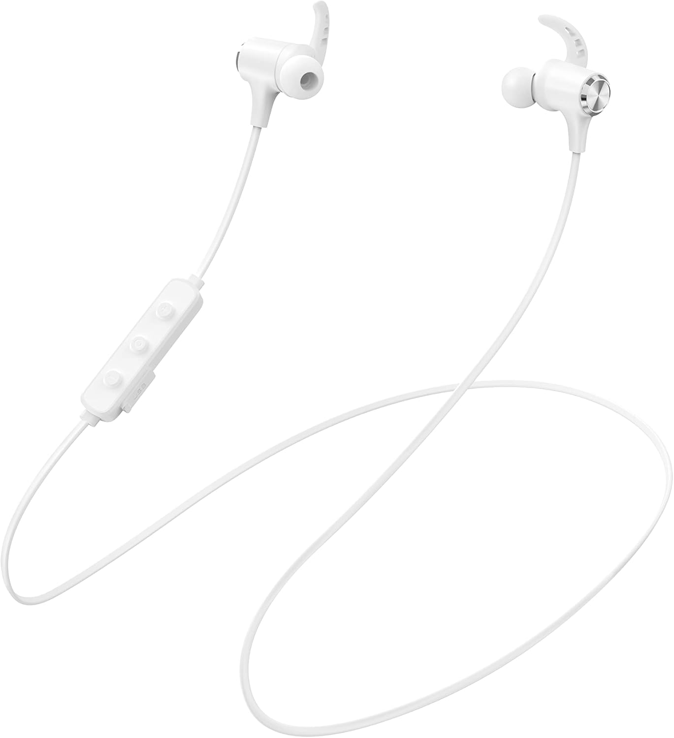 Bluetooth Headphones, Bluetooth 5.2 Stereo aptX Wireless Earbuds Bass Magnetic Neckband IPX7 Waterproof Bluetooths Earbuds Bulit-in Mic with 16H Playtime, Lightweight Earphones for Sport