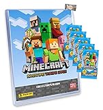 panini karten 2018 ronaldo 1 stickermarkt24de GUM ★ Minecraft Karten Adventure - Minecraft Trading Cards (2021) - 1 Sammelmappe + 5 Booster + stickermarkt24de Gum