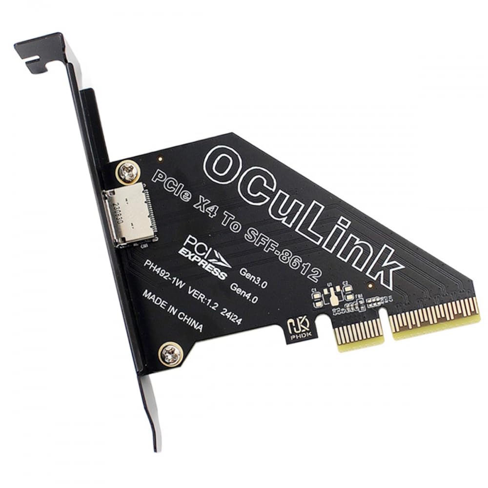egpu box oculink 接続 Amazon.com: CY Adapter PCI-Express 4.0 PCIE 4X to Oculink