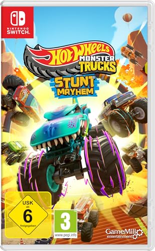 GameMill Entertainment, LLC Hot Wheels Monster Trucks: Stunt Mayhem - [Nintendo Switch]