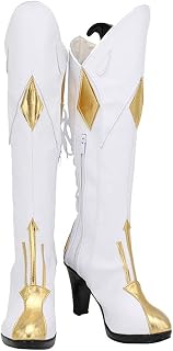 [YXIDLMCOS] ジン・グンヒルド げんしん 原神 コスプレ靴 くつ ブーツ 漫遊展 Cosplay Shoes W1285