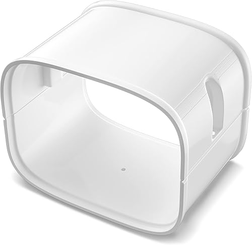 Toutgood Kit de cubierta de conector de acoplador de 4 pulgadas, accesorios para acondicionadores de aire sin conductos y bombas de calor, PP disponible en Yaxa Peru