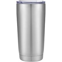 20 oz Stainless Tumbler, Double Wall Stainless Steel Insulated Travel Mug for Keep Hot and Cool Stainless steel