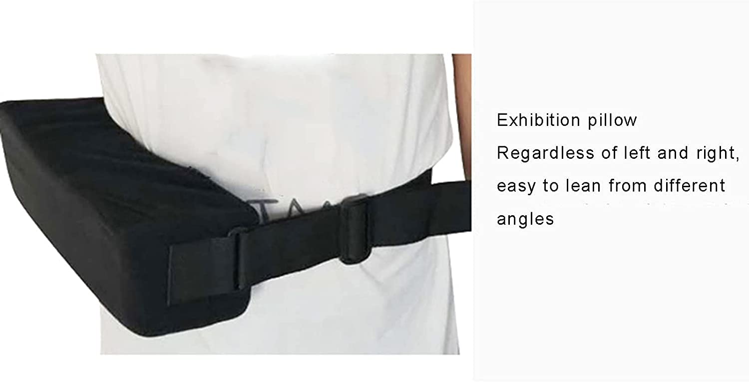 Naprawiono ortezę na łokieć Poduszka na ramię Orteza na ramię, pasek wsparcia medycznego dla złamanego nadgarstka złamanego ramienia (kolor: lewy)