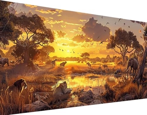 Peinture Diamant Éléphants 5D broderie diamant kit complet pour loisirs créatifs adultes
