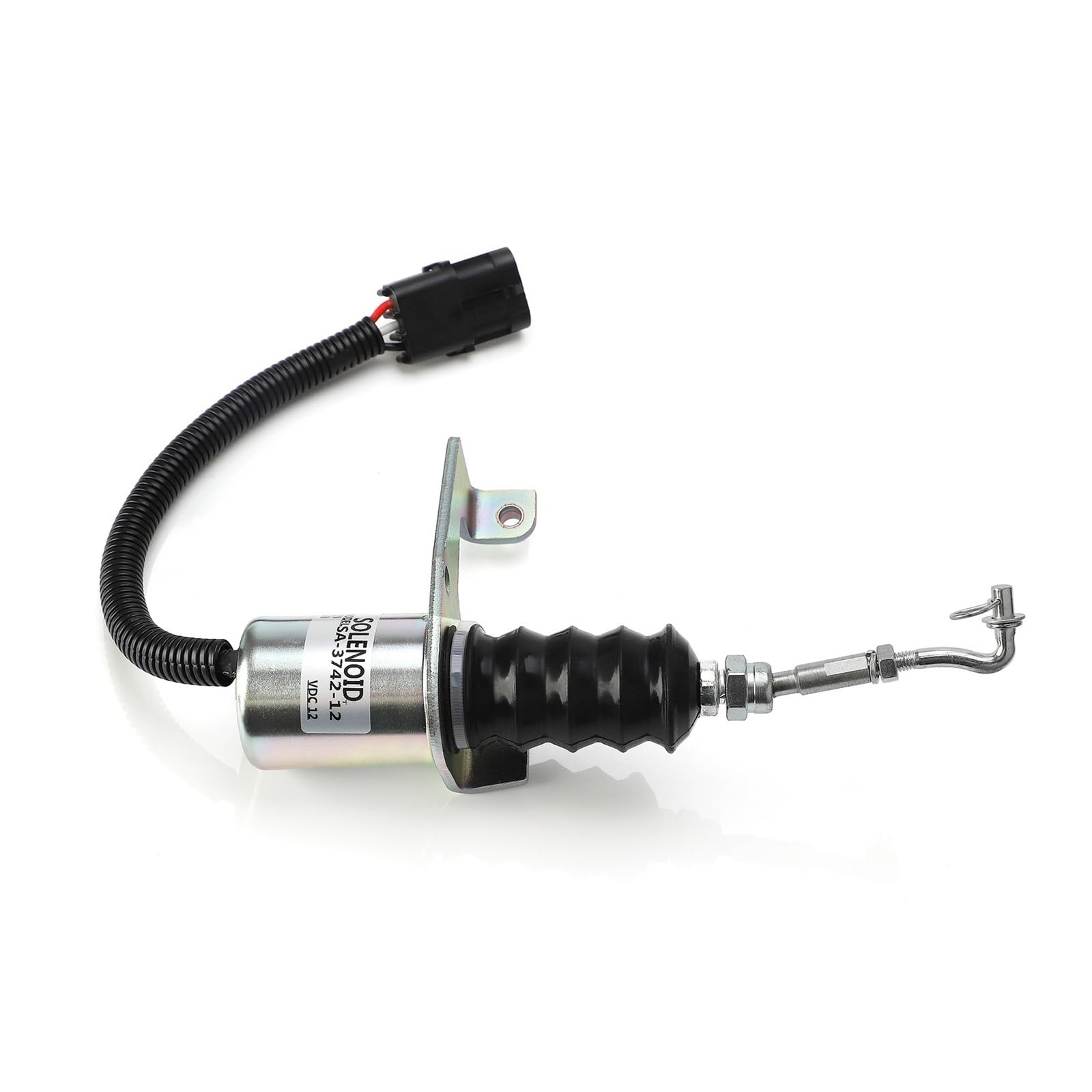 Lnhhg Onecolor 12V/24V Fuel Shut Off Solenoid Valve Sa-3799-12 1751Es 7-19007 Sa-3742-12(Onecolor)