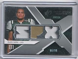 2008 SPx Rookie Materials SPX Triple 99#RMDK Dustin Keller