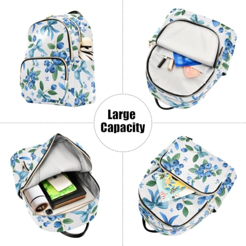 Sac à dos femme petit format M décontracté pour voyage et école