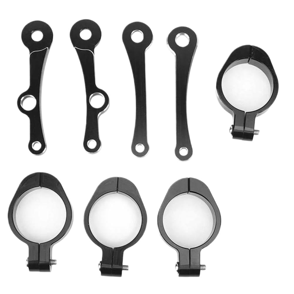 Zdsaaenar Onecolor Motorcycle Turn Mounts Compatible With 39-41Mm Fork Indicator Brackets Headlight Support Bracket