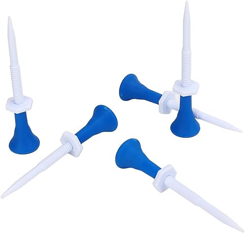 Miniatura 9 de Camiseta de golf, camisetas de golf de plástico de 3.4 pulgadas, 5 piezas de altura ajustable, soporte para pelotas de golf, accesorio deportivo