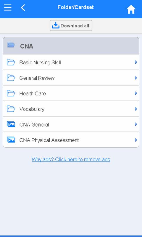 CNA Flashcards - App on Amazon Appstore