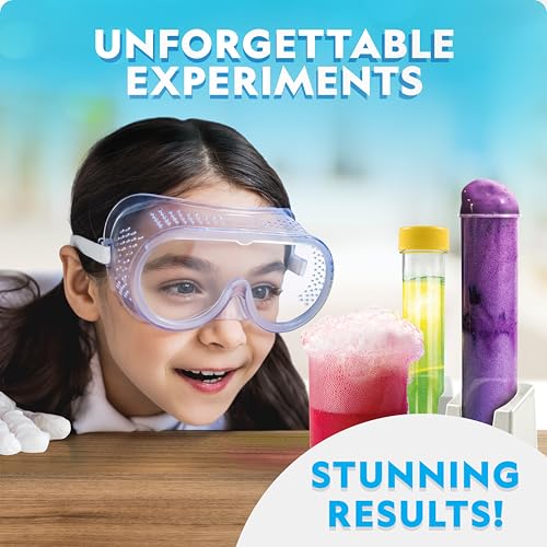 National Geographic Stunning Chemistry Set - Mega Science Kit with 45 Easy Experiments- Make a Volcano and Launch a Rocket, STEM Projects for Kids Ages 8-12, Science Toys (Amazon Exclusive) - Image 4