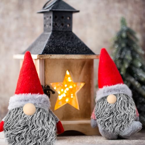 image for Tatuo 60 x 18 Inch White Gray Faux Fur Fabric Christmas Fluffy Fuzzy C