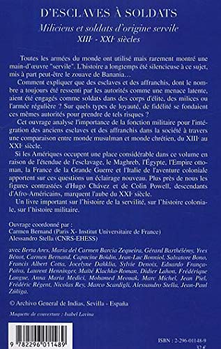 D'esclaves à soldats milicienset soldat