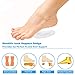Arch Support, 6 Pairs Plantar Fasciitis Shoe Inserts,Reusable Gel Arch Support for Flat & Fallen Arches, High Arch, Self- Adhesive Arch Pad for Relieve Pressure and Foot Pain