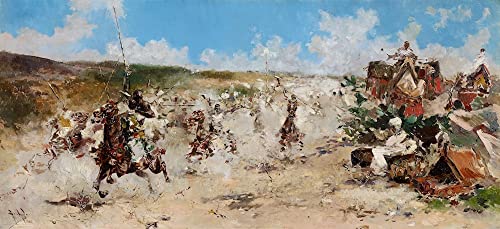 Prints toile Gunpowder Salvador Sanchez Barbudo - Tableau décoration murale 60x90