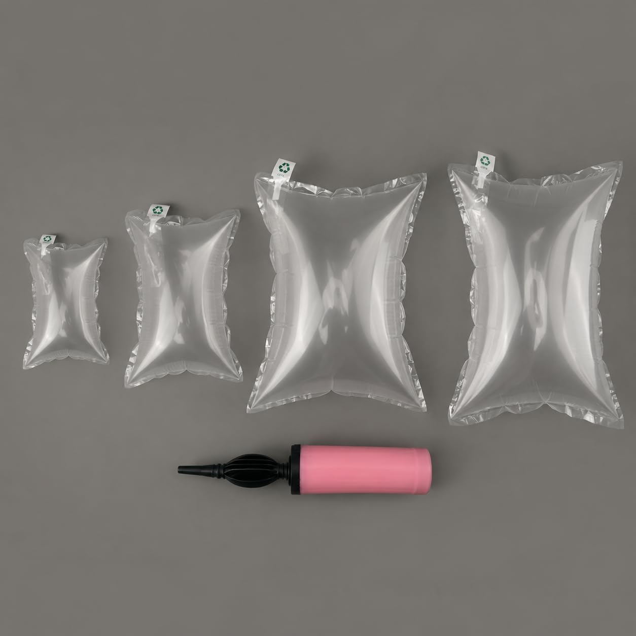 50/100 Pack Inflatable Purse Organizer Insert for Handbags, Bag Shaper Stuffing to Keep Shape & Prevent Creases, Air Pillows for Tote Bag Storage, Display & Shipping, Packing Peanuts Alternative