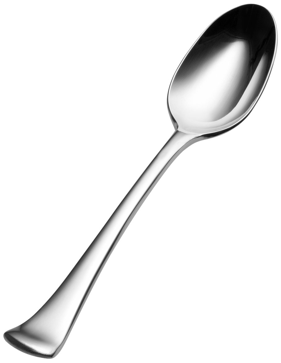 Bon Chef SBS3203 Bonsteel Aspen Dessert Spoon, 7-1/2" Length (Pack of 12)